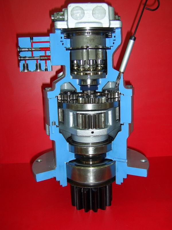 挖掘機回轉馬達模型在教學與實訓中的關鍵作用